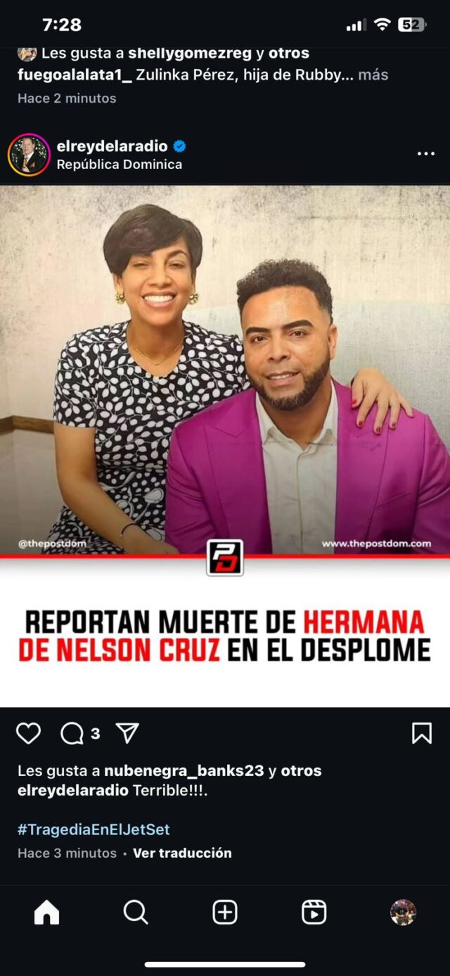 Muere gobernadora de Montecristi en tragedia del JET SET