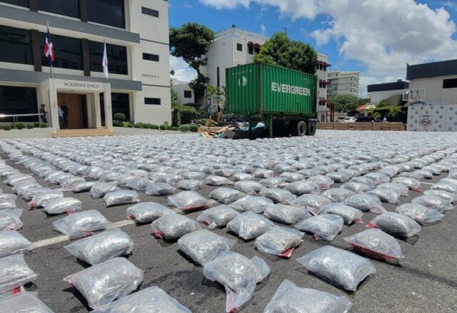 3000 paquetes de marihuana