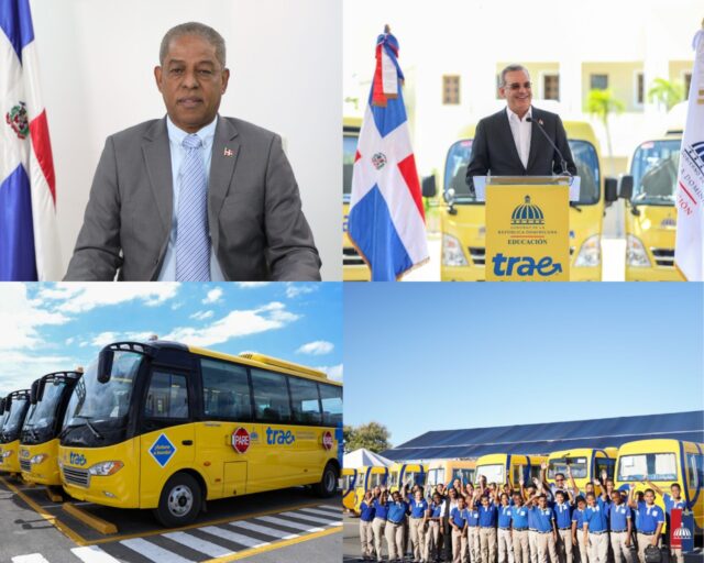 Transporte estudiantil público en RD
