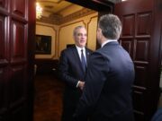 Abinader recibe al secretario de Defensa de EE. UU., Pete Hegseth