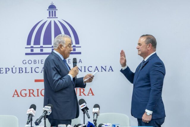 Oliverio Espaillat dice que trabajará en mejorar la producción, modernización del campo, la innovación y seguridad alimentaria del país_