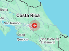 Dos sismos sacuden a Costa Rica