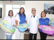 Club Rotario entrega canastillas a embarazadas de escasos recursos en el hospital Vinicio Calventi.