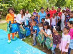 FEDART y Media Luna impactan a más de 50 niños de La Barquita con Operación Mochila 2026