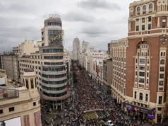 Multitudinarias protestas en España contra la crisis de la vivienda multitudinarias protestas en España contra la crisis de la vivienda